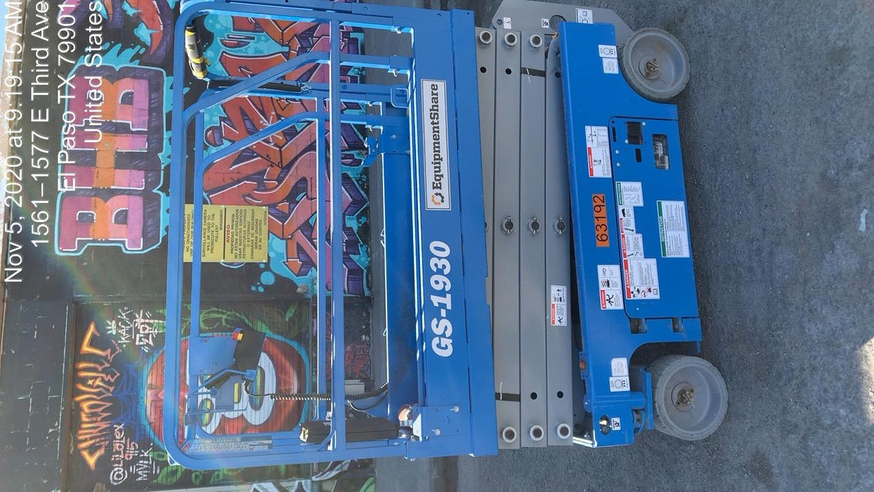 2020 Genie GS-1930 Standard Machine