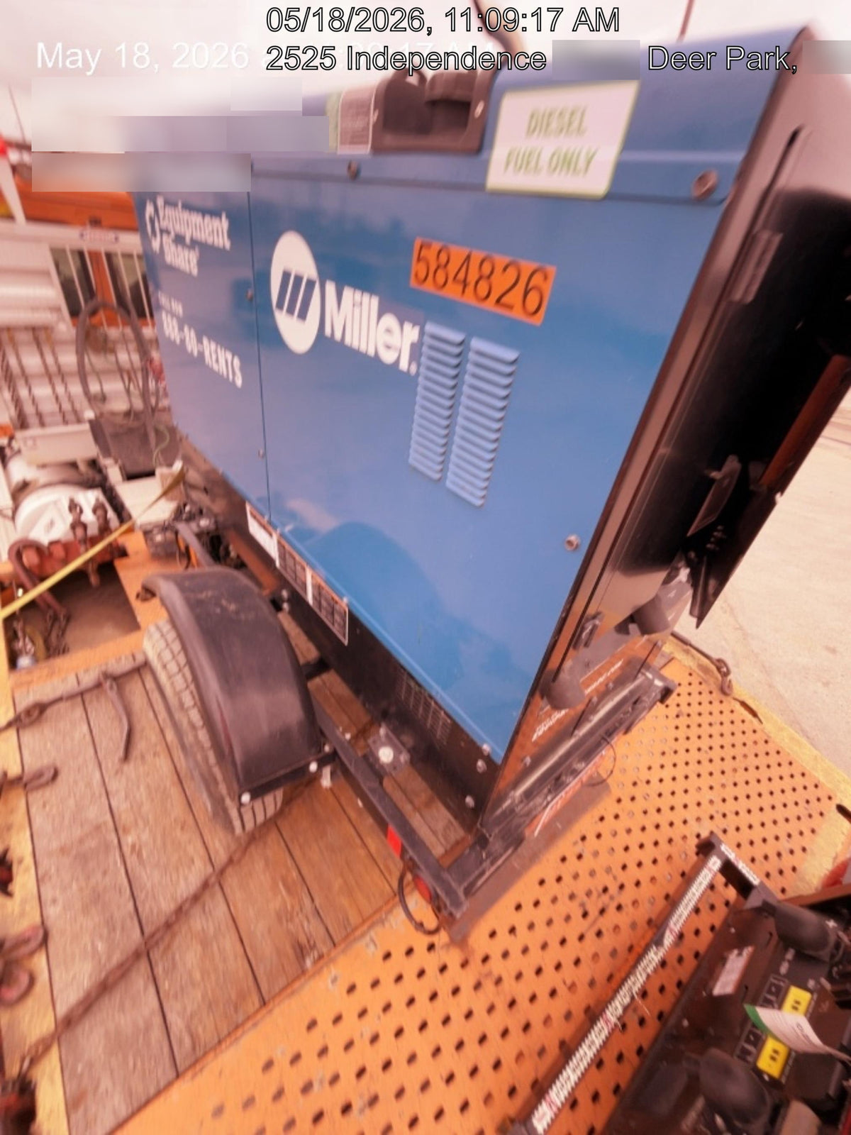 2025 MILLER ELECTRIC BIG BLUE 500