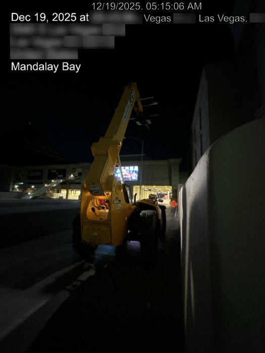 2020 JCB 509-42 Canopy, Solid Tires, Work Lights, Beacon, Aux Hydraulics, Back up Alarm, Lifting Eye, ES Decals