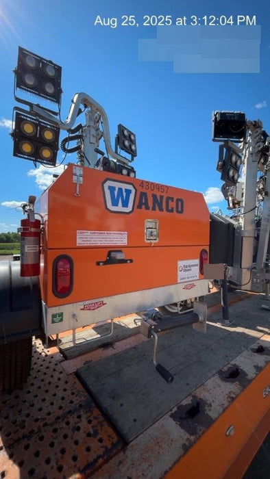 2024 Wanco WLTT-4MM4K Diesel, Deep Sea Controller, Shore Power Plug, Auto Start, (4) 350W LED Floodlights, 4kW Generator, 60 Gal Fuel Tank, 2" Ball, T3