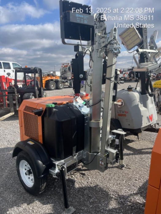 2025 Wanco WLTT-4MM4K Diesel, Mitsubishi L2E, 9.0HP @1800 rpm, Deep Sea Controller, Shore Power Plug, Auto Start, (4) 350W LED Floodlights, 4kW Generator, 60 Gal Fuel Tank, 2" Ball, T3