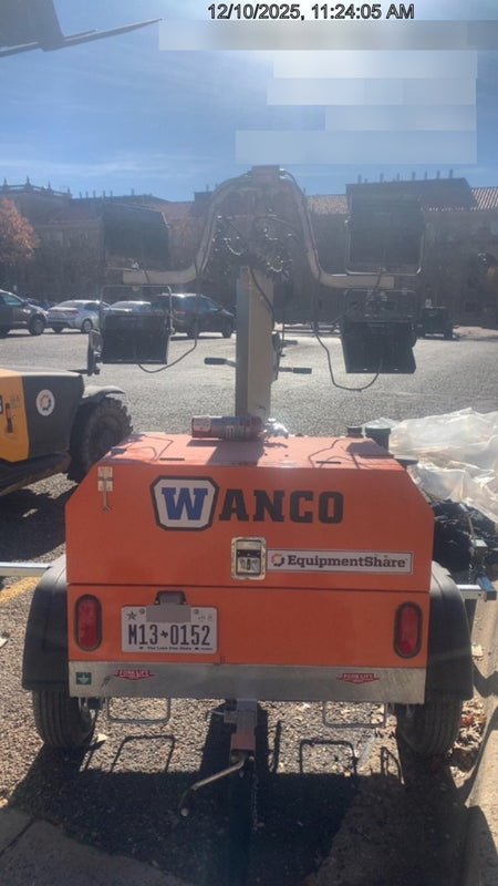 2024 Wanco WLTT-4MM4K Diesel, Deep Sea Controller, Shore Power Plug, Auto Start, (4) 350W LED Floodlights, 4kW Generator, 60 Gal Fuel Tank, 2" Ball, T3
