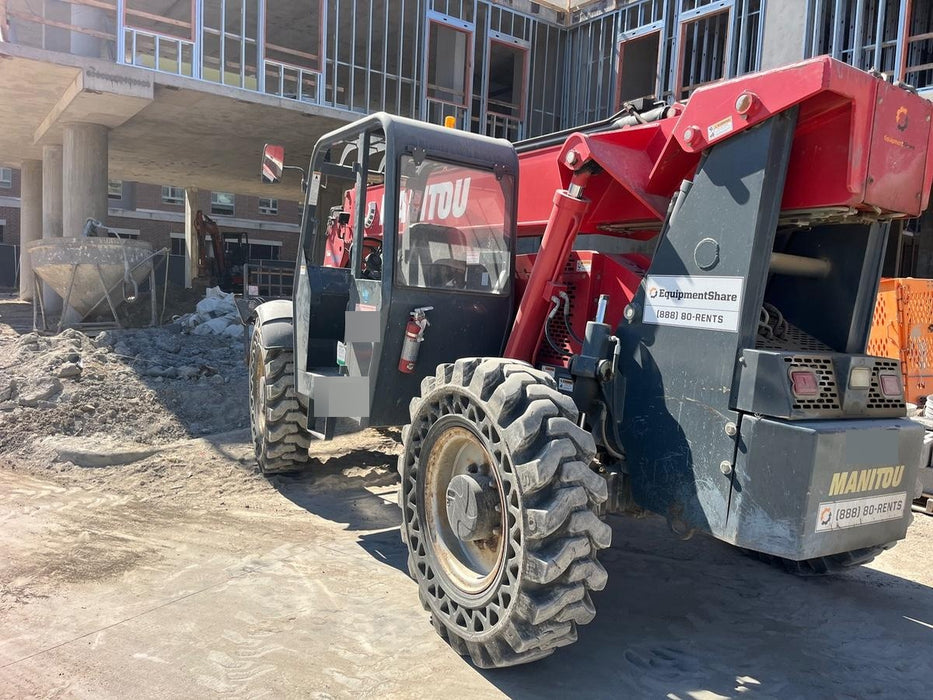 2019 Manitou MTA10055 MTA10055 - 120 HP T4, Canopy, Worklights/Strobe, Beacon, 66" Carriage, 60" Forks, Solid Tires, Lift Hook, Aux Hydraulics