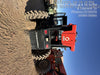 2020 Manitou MTA10055 Cab/Heat/Air, LED Work Lights, Solid Tires, Lift Hook, Beacon, Auxiliary Hydraulics w/66" Carriage and 60" Forks