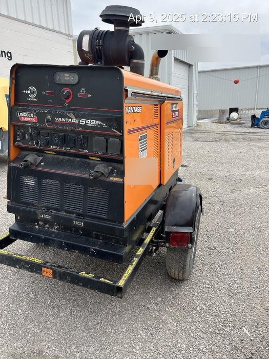 2021 Lincoln Electric Vantage 549X Ready Pak 3, ORANGE (includes trailer, cable rack, fender light kit)