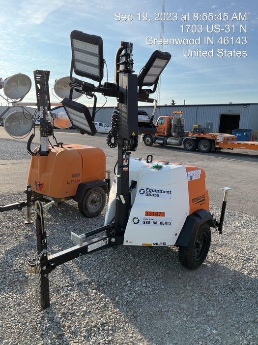 2023 Generac MLT2 Diesel, Flex Switch 120V Input, Powerzone Controller, (4) 320W LED Lights, 4kW Generator, 39.9 Gal Fuel Tank, 2" Ball, T3