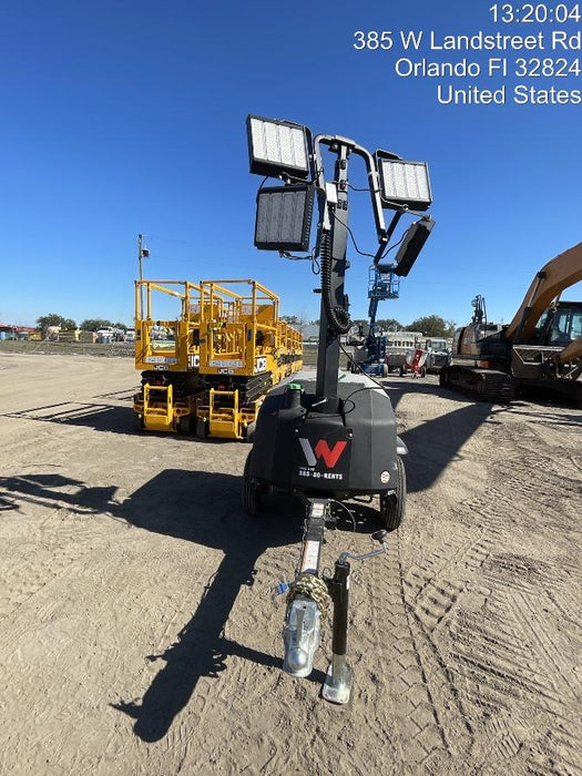 2024 Wacker Neuson LTT4 Diesel, Kohler KDW702, Deep Sea Controller, Auto Start, LED 320W, Bypass Outlet, T3