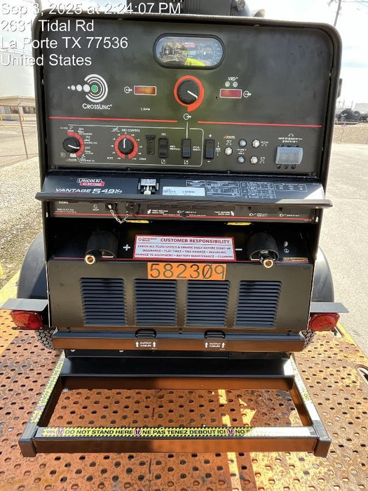 2025 LINCOLN ELECTRIC Vantage 549X