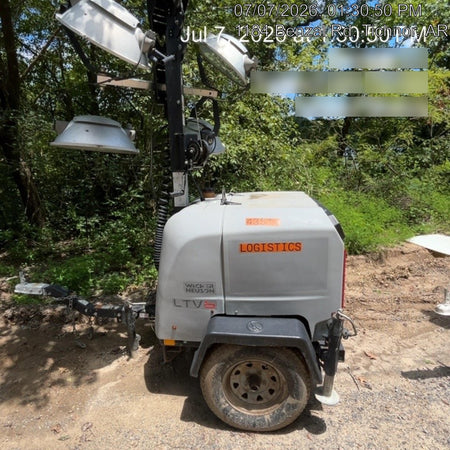 2019 Wacker Neuson LTV6L-MH Wacker Neuson LTV6L Mobile Light Tower w/Fuel Level Sensor Installed