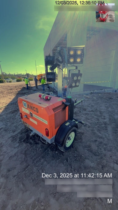 2023 Wanco WLTT-4MM4K Diesel, Deep Sea Controller, Shore Power Plug, Auto Start, (4) 350W LED Floodlights, 4kW Generator, 60 Gal Fuel Tank, 2" Ball, T3