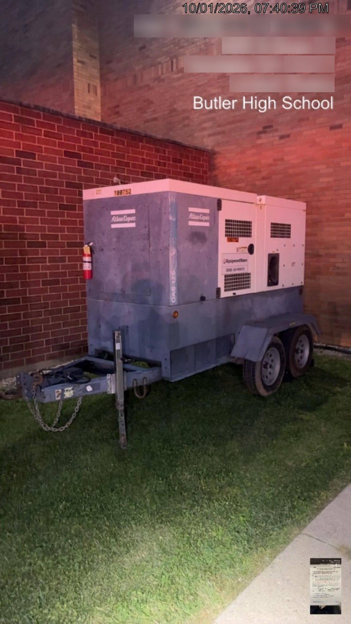 2020 ATLAS COPCO QAS 125