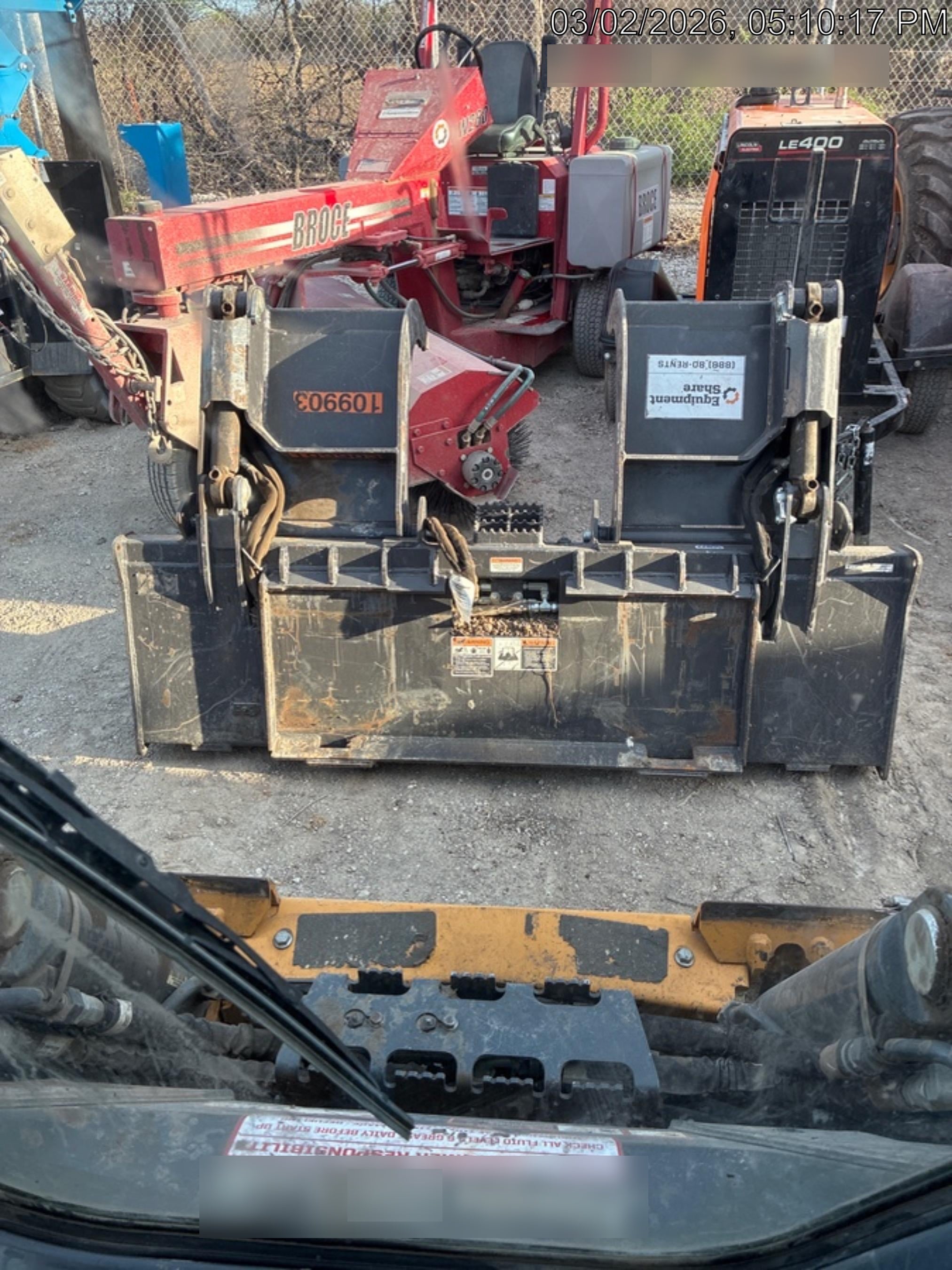 2020 PALADIN 72" Scrap Grapple Bucket - Paladin
