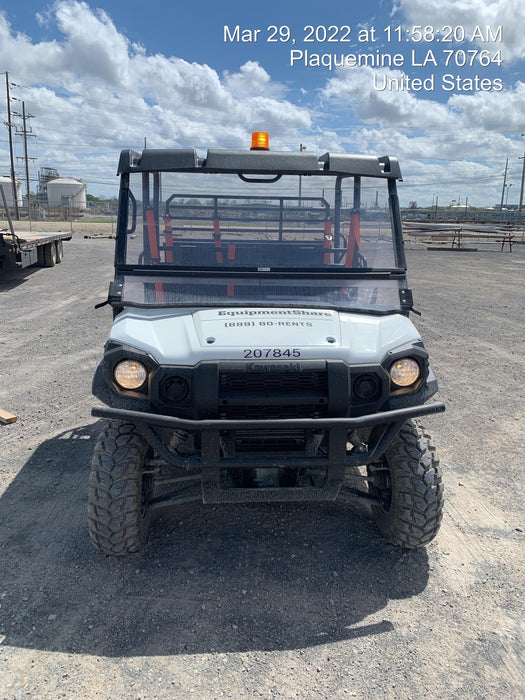 2022 Kawasaki Mule PRO-DXT Standard Options, Backup Alarm, Beacon, Plastic Hard Top, Poly Windshield, Horn Kit