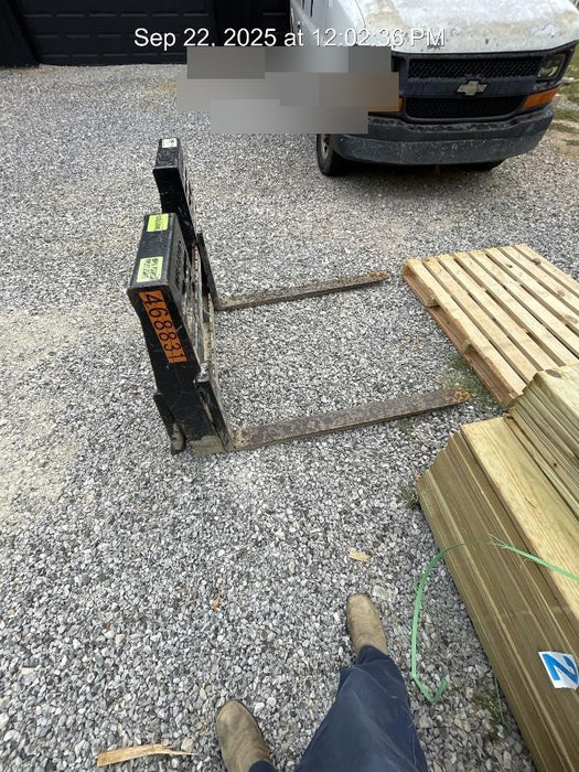 2024 WILLIAMS EQUIPMENT & SUPPLY 48" Forks - Williams