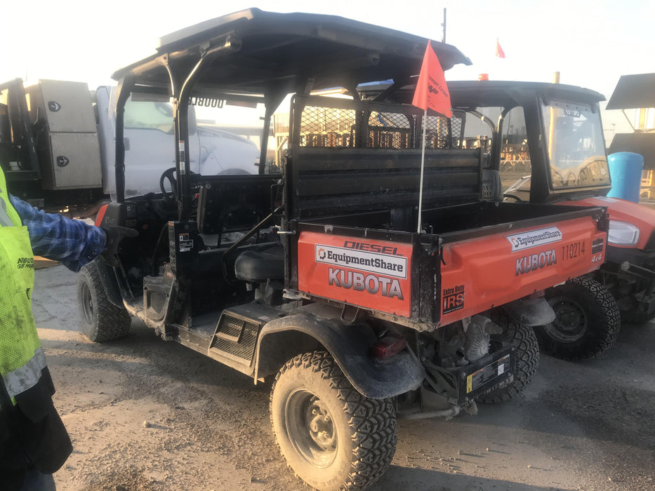 2020 Kubota RTV-X1140W-H Canopy, 4-Seater, Diesel, Windshield Acrylic Clear, Strobe Light, Backup Alarm
