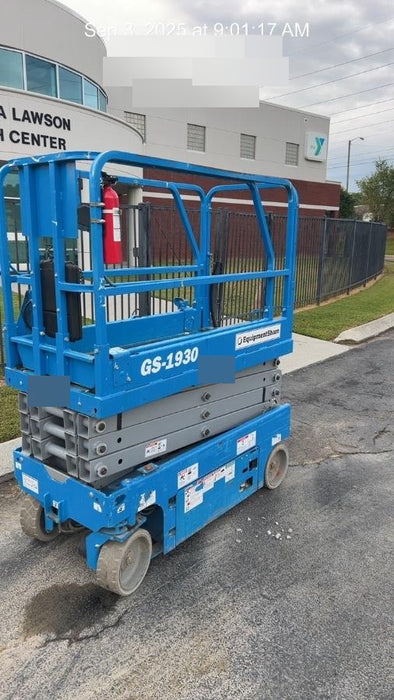 2019 Genie GS-1930 Fixed Rails with Chain Entry