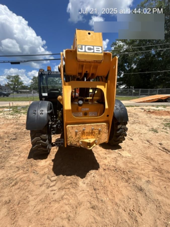 2020 JCB 509-42 Canopy, Solid Tires, Work Lights, Beacon, Aux Hydraulics, Back up Alarm, Lifting Eye, ES Decals