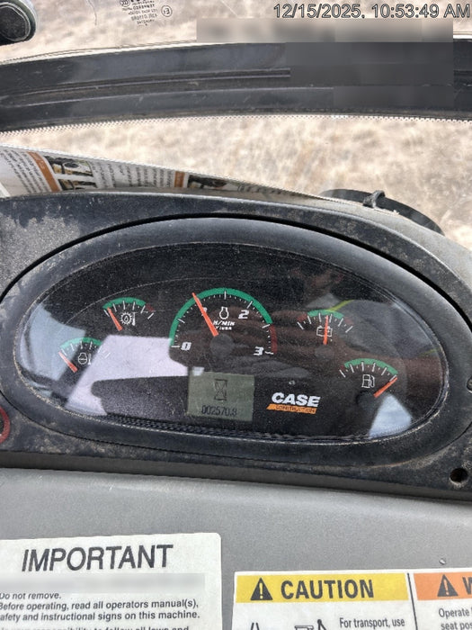 2019 Case 580N EP 74hp Backhoe, Cab/Heat/AC, 4WD, 1 way Aux Hydraulics, ISO Controls