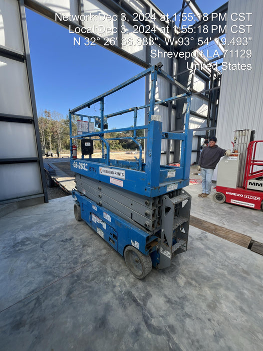 2018 Genie GS-2632 Genie GS-2632 Scissor Lift w/Standard Options