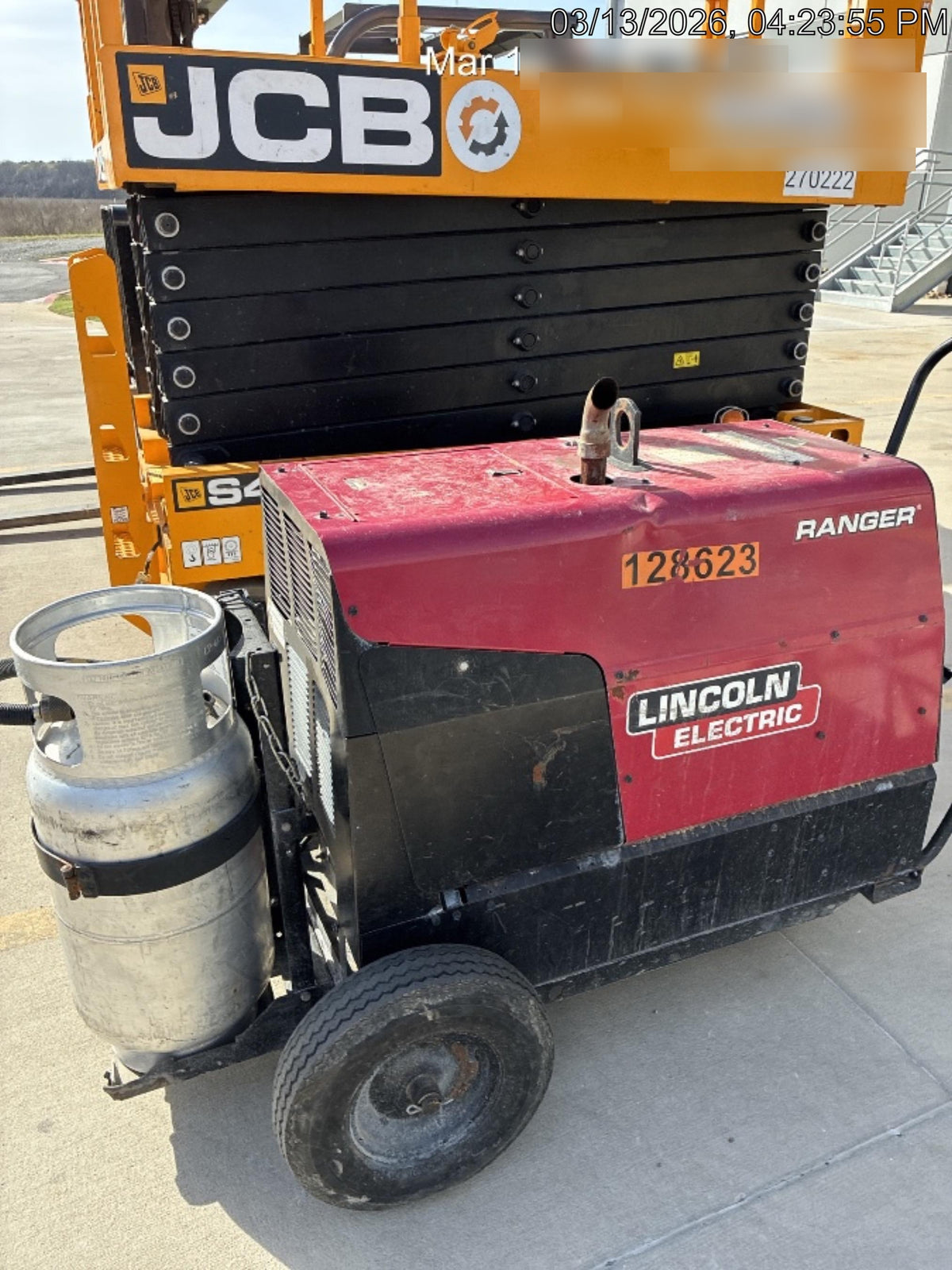 2021 Lincoln Electric Ranger 305 LPG K3430-1, Ranger 305 LPG, Undercarriage, Tank Holder & Strap, 10kw AC Gen, 25hp Kohler LPG Eng
