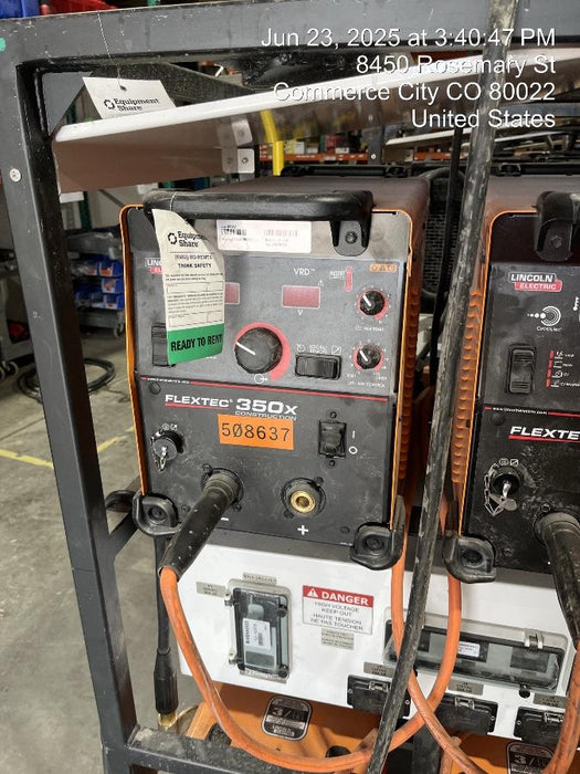 2025 LINCOLN ELECTRIC FLEXTEC 350X