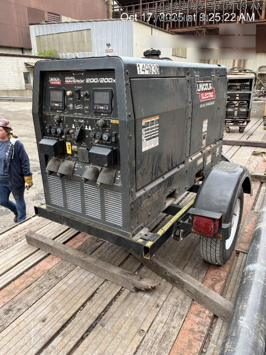 2021 Lincoln Electric Dual Maverick 200/200X Ready Pak 3 (includes trailer, cable rack, fender light kit)