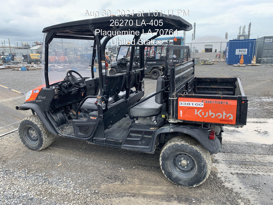 2023 Kubota RTV-X1140W-H 4WD, LED Strobe, Windshield Acrylic Clear, Plastic Canopy, Wire Harness Kit, Backup Alarm