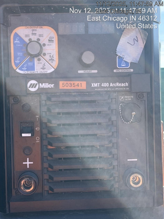 2025 MILLER ELECTRIC XMT 400