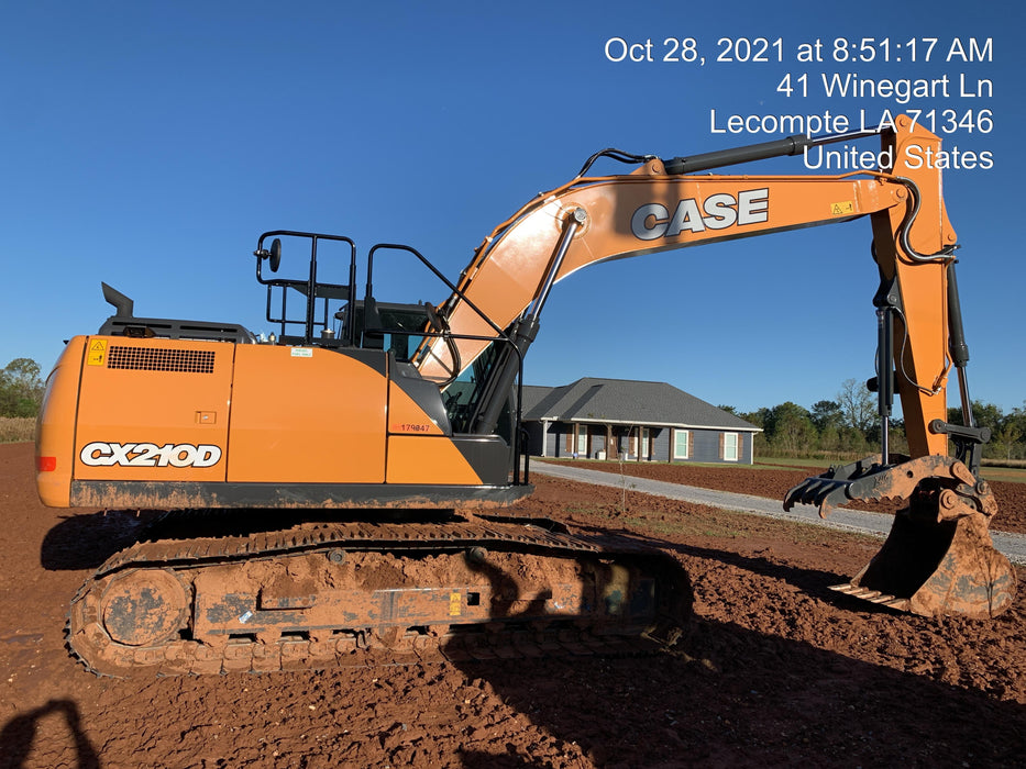 2021 CASE CX210D