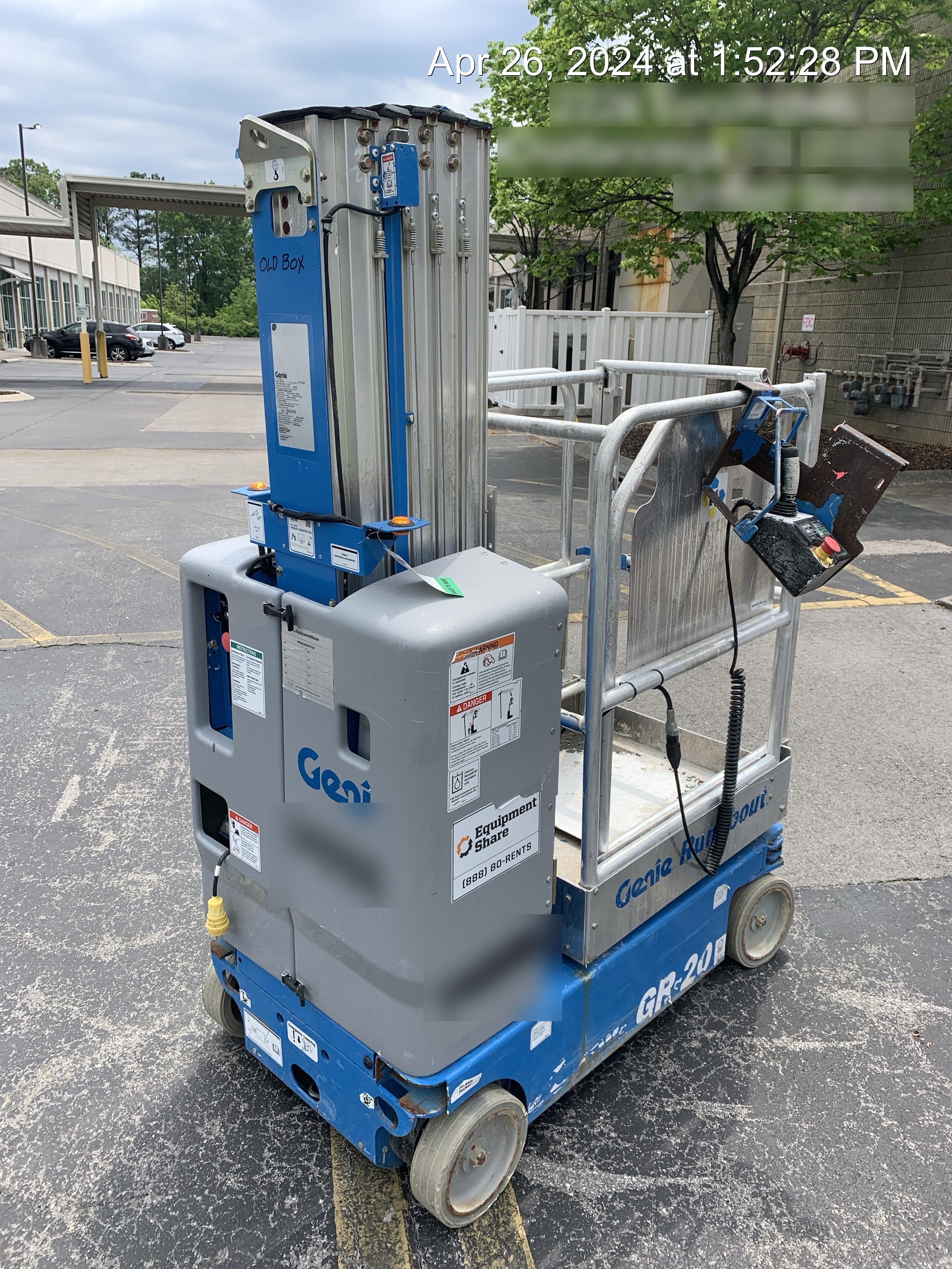 2018 GENIE GR-20