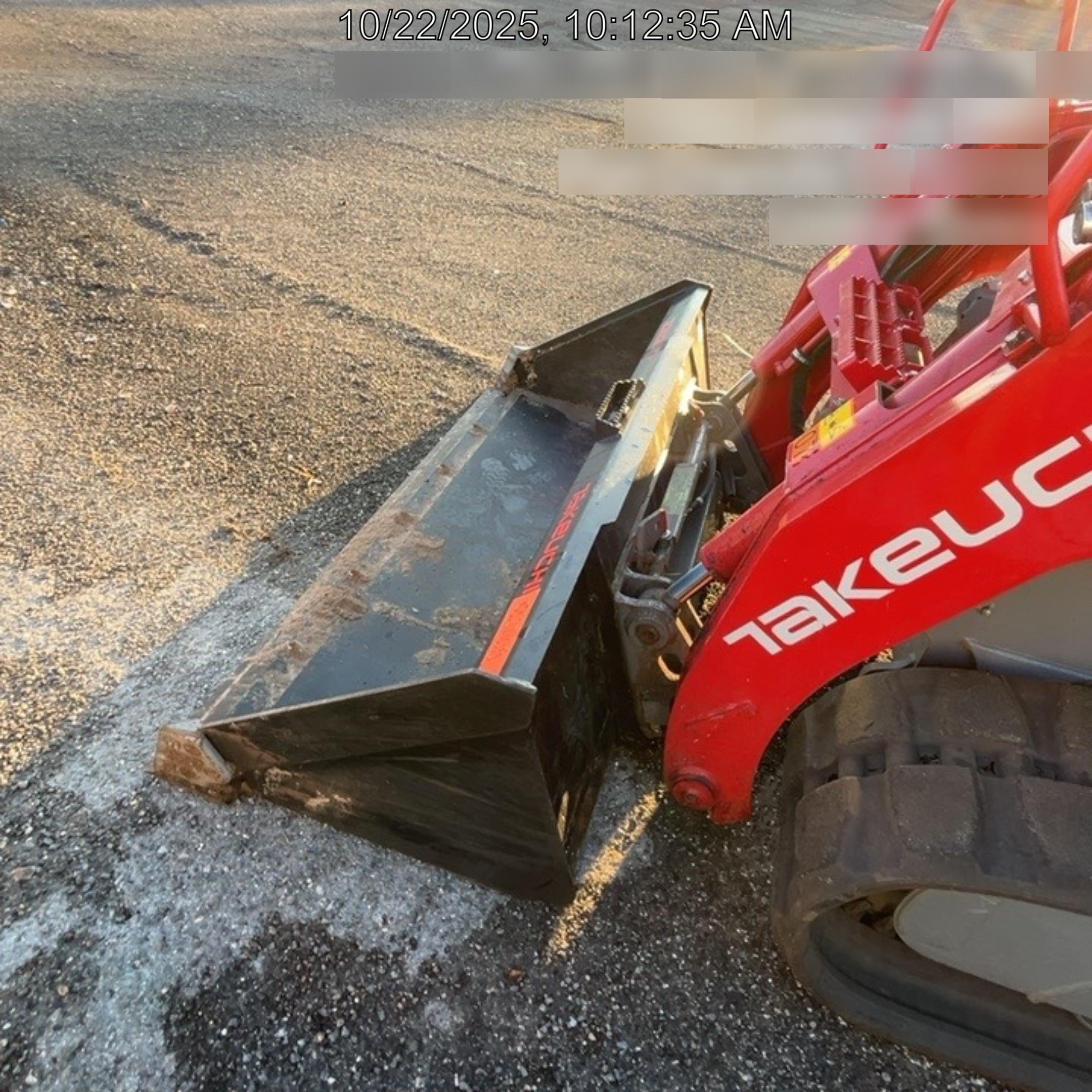 2025 TAKEUCHI 80" Smooth Bucket - Takeuchi