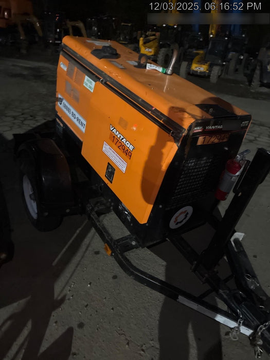 2021 Lincoln Electric Vantage 322 Vantage 322 Ready Pak 3 w/ Decals, ORANGE (includes trailer, cable rack, fender light kit) NO Telematics