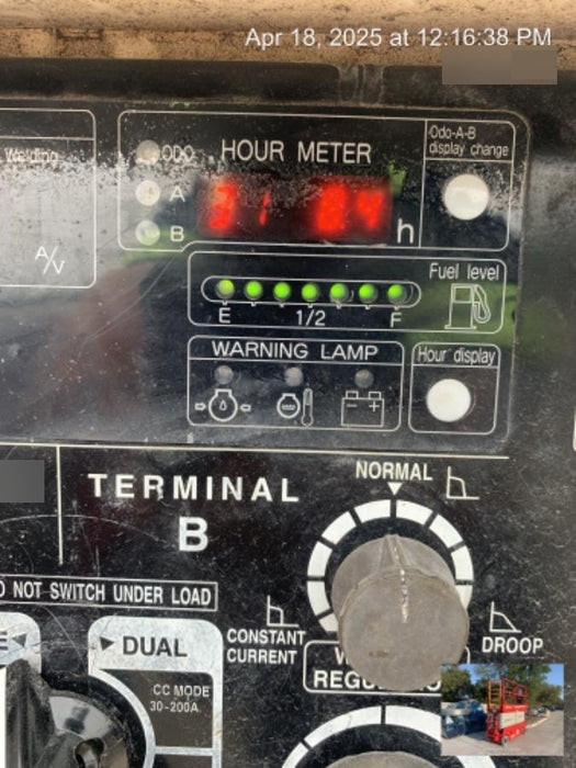 2017 Multiquip DLW400ESA4 400 amp Welder, 14kW, 120/240V, T4F Kubota