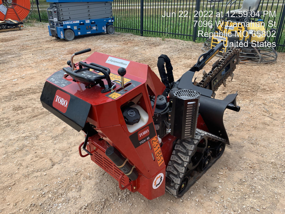 2022 TORO TRX-16
