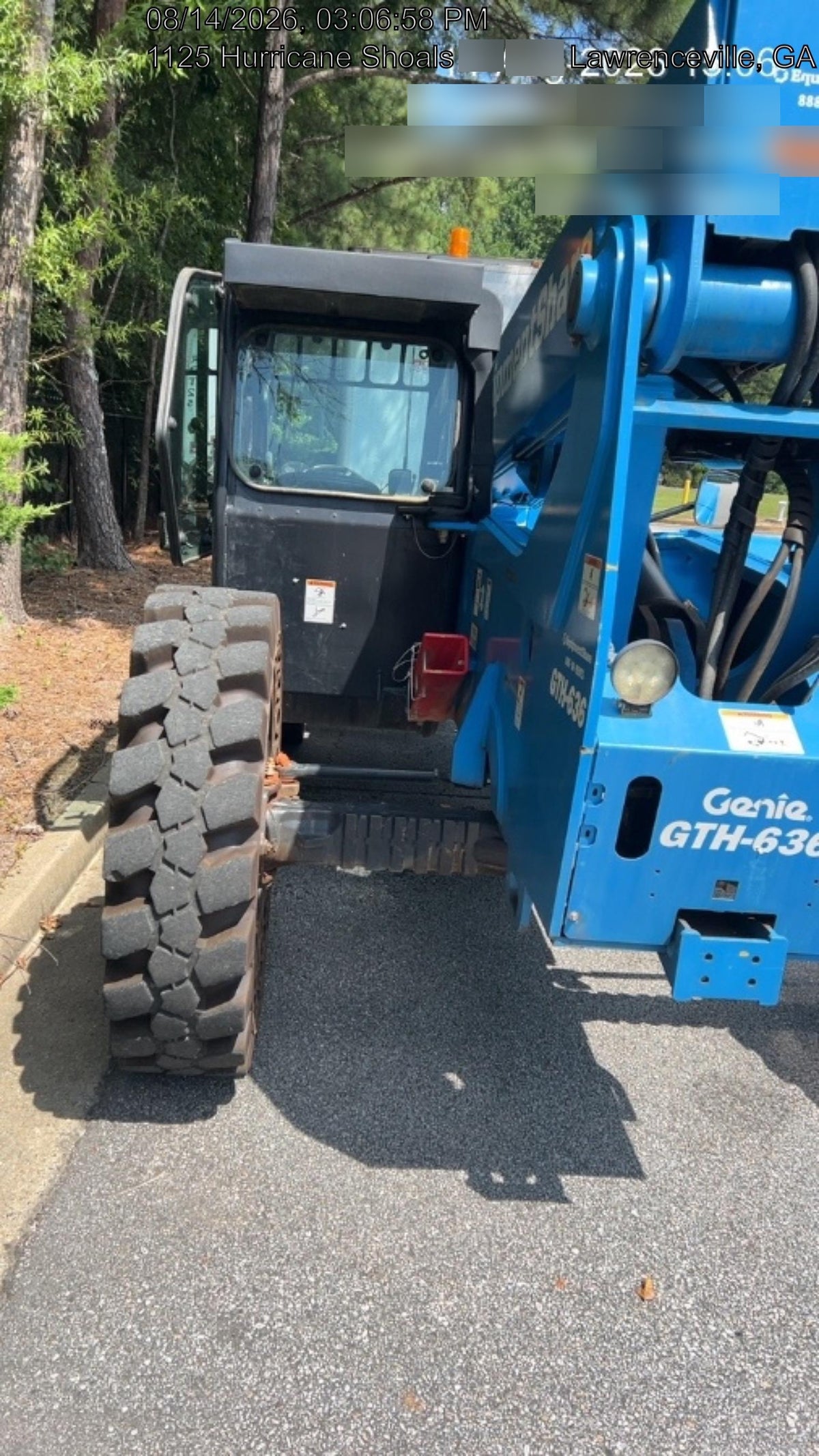 2024 Genie GTH-636 74Hp Dsl, Cab/Heat/Air, Sld Tires, LED WL, Bcn, L Hook, T3 + Access Control,