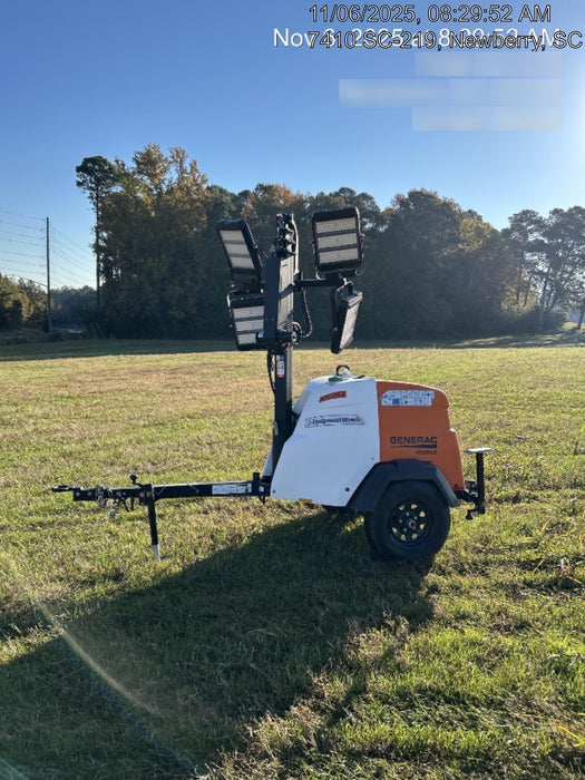 2024 Generac MLT6SKDS-STD4 ELEC WINCH Diesel, Electric Winch Mast, Powerzone Controller, (4) 320W LED Lights, 4kW Generator, 39.9 Gal Fuel Tank, 2" Ball, T3