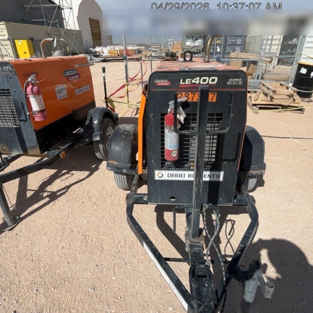 2023 Lincoln Electric LE400 Kubota V1505, Trlr, Cable Rack, Light Kit, ES Decals, T3