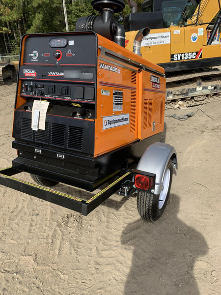 2022 Lincoln Electric Vantage 549X Crosslink Technology, Trailer Mounted, ES Decals, T3
