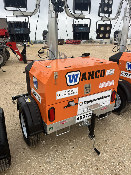 2024 Wanco WLTT-4MM4K Diesel, Deep Sea Controller, Shore Power Plug, Auto Start, (4) 350W LED Floodlights, 4kW Generator, 60 Gal Fuel Tank, 2" Ball, T3