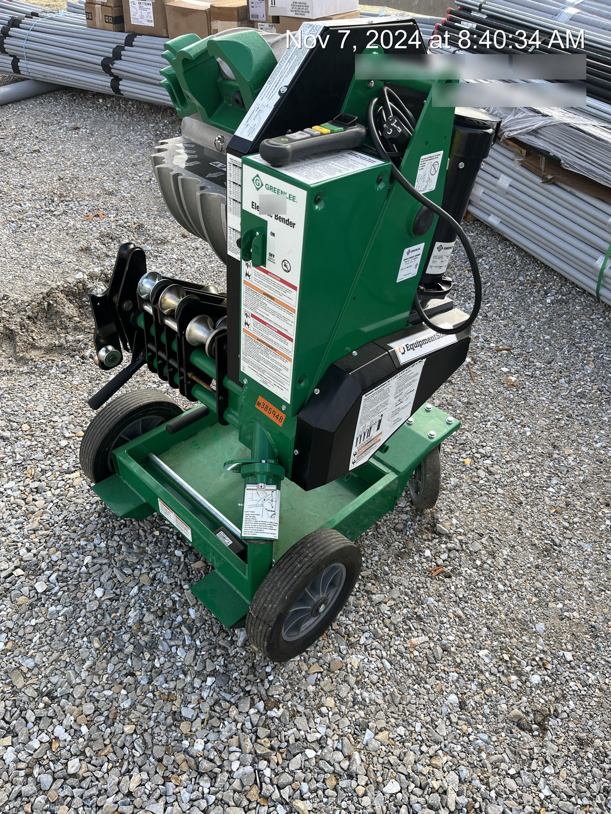 2024 GREENLEE 854DX