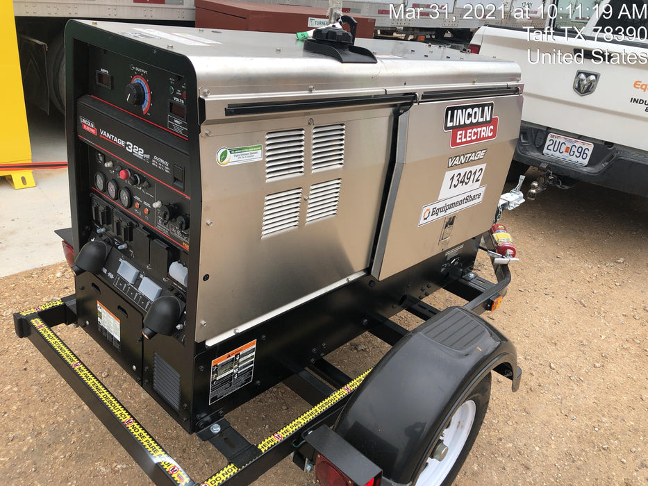 2021 Lincoln Electric Vantage 322 Ready Pak 3