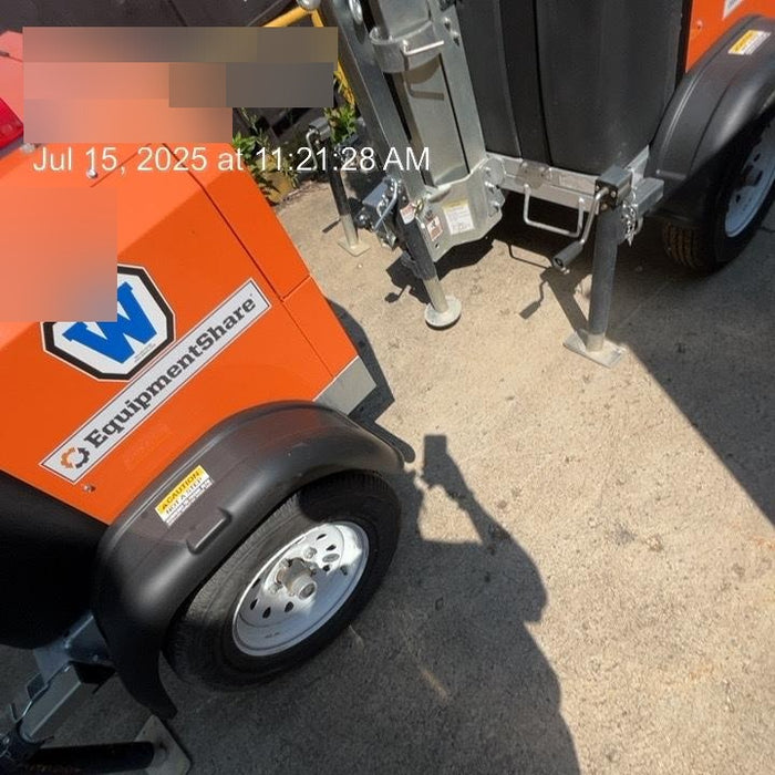 2024 Wanco WLTT-4MM4K Diesel, Deep Sea Controller, Shore Power Plug, Auto Start, (4) 350W LED Floodlights, 4kW Generator, 60 Gal Fuel Tank, 2" Ball, T3