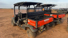 2022 Kubota RTV-X1140W-H Plastic Canopy, Windshield Acrylic Clear, LED Strobe Light, Wire Harness Kit, Back up Alarm