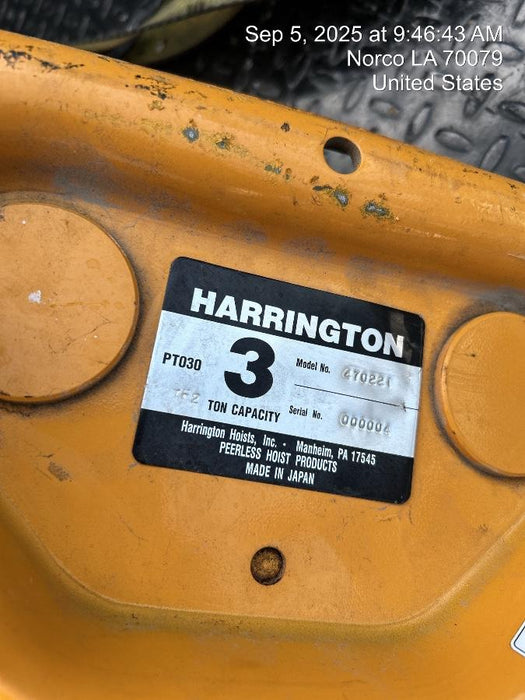 2020 HARRINGTON PTF2030