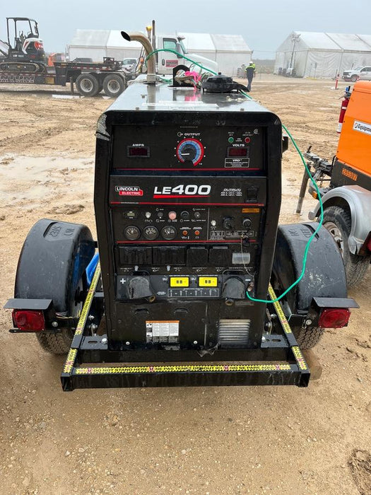 2024 Lincoln Electric LE400 Kubota V1505, Trlr, Cable Rack, Light Kit, ES Decals, T3