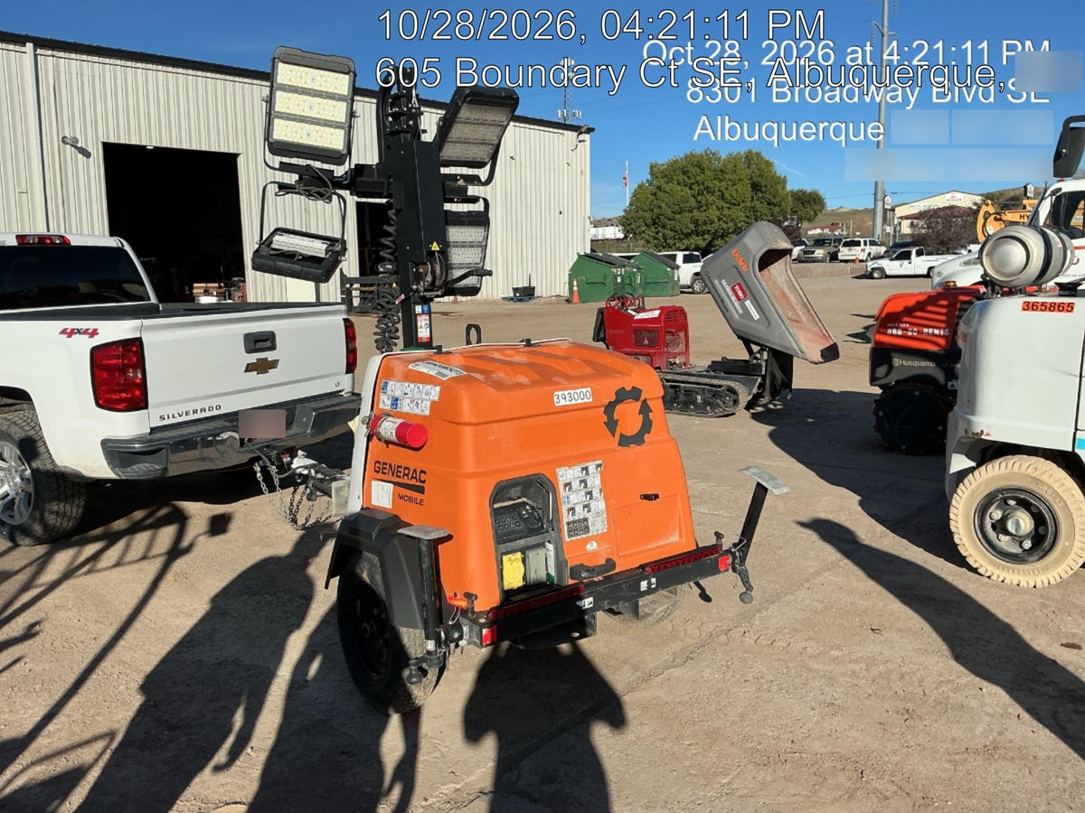 2024 Generac MLT2 Diesel, Flex Switch 120V Input, Powerzone Controller, 
(4) 320W LED Lights, 4kW Generator, 39.9 Gal Fuel Tank, 2" Ball, T3