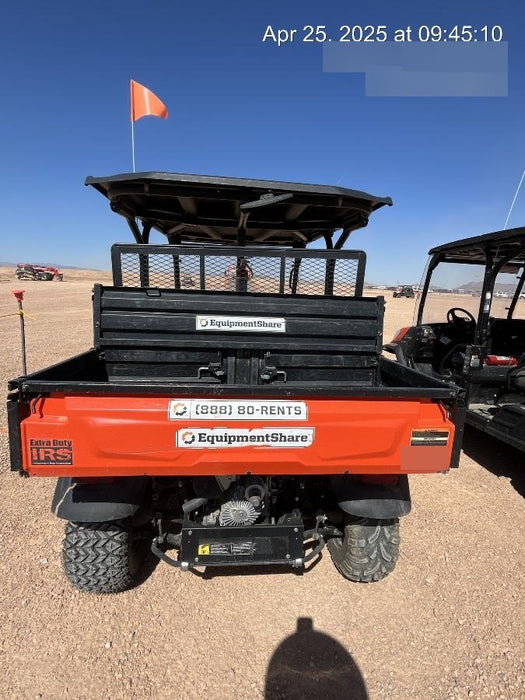 2022 Kubota RTV-X1140W-H Plastic Canopy, Windshield Acrylic Clear, LED Strobe Light, Wire Harness Kit, Back up Alarm