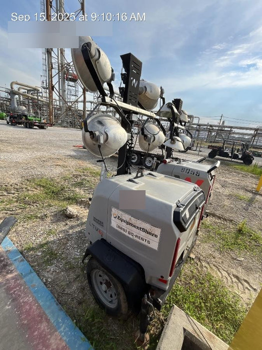 2019 Wacker Neuson LTV6L-MH Wacker Neuson LTV6L Mobile Light Tower w/Fuel Level Sensor Installed
