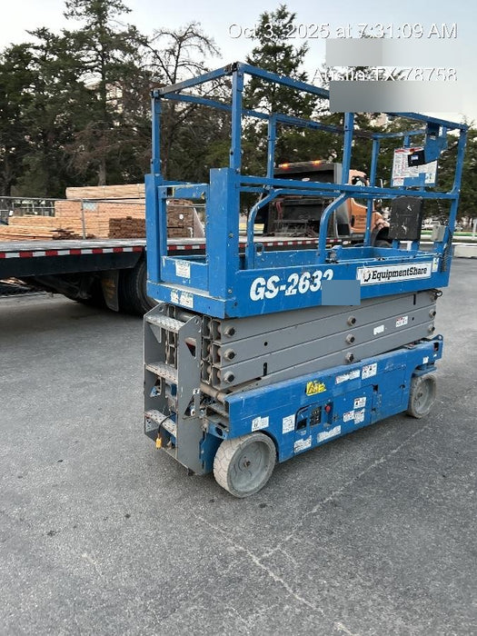 2018 Genie GS-2632 GENIE GS-2632 w/Fixed Rail, Chain Entry