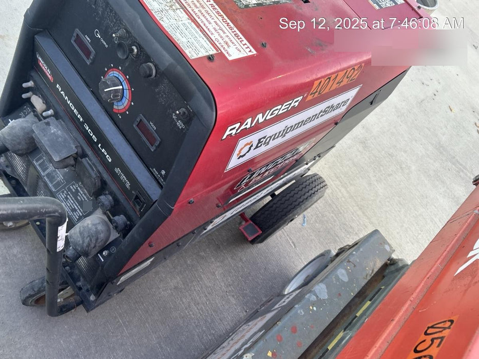 2024 Lincoln Electric Ranger 305 LPG Ranger 305 LPG, Undercarriage, Tank Holder & Strap, 10kw AC Gen, 25hp Kohler LPG Eng